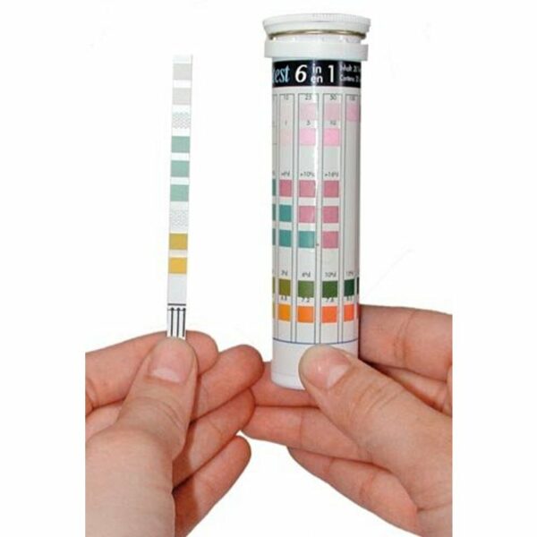 Tetratest 6 in 1 Dolce Test in Strisce