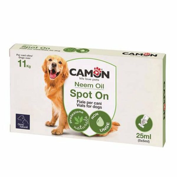 Camon fiale Spot-on Olio di Neem oltre 11kg