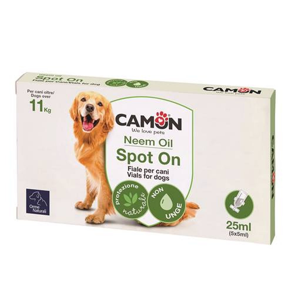 Camon - Lozione Protettiva Olio di Neem Shop on line Cani