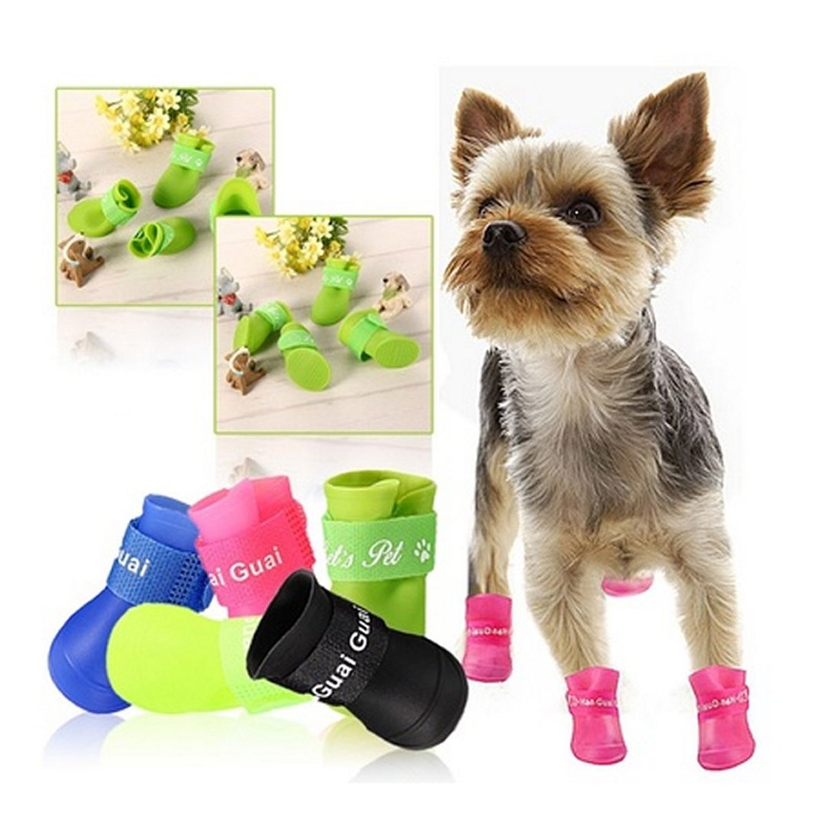 Scarpine Impermeabili Colorate per Cani - Ulisse Quality Shop