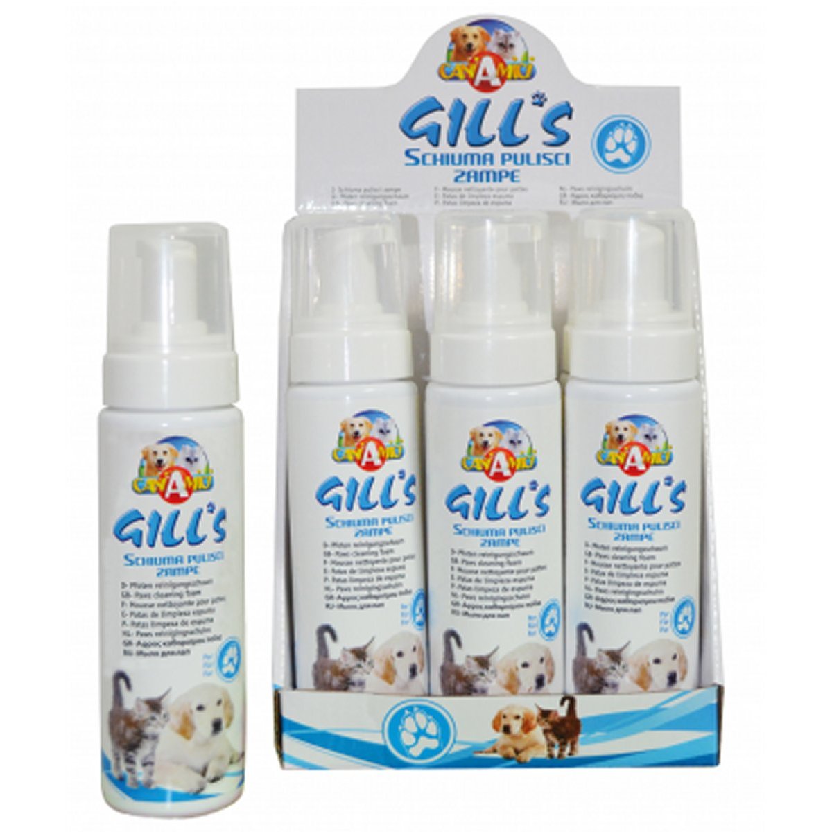 Gill's Schiuma Pulisci Zampe - Ulisse Quality Shop