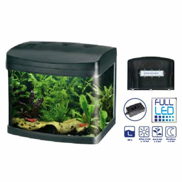 Wave XCUBE 40 LED Acquario Completo