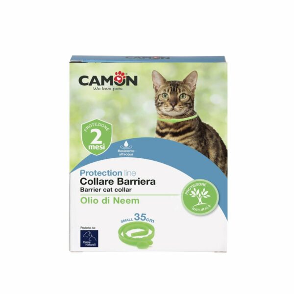 Collare barriera Olio di Neem per Gatti