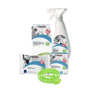 Kit Antiparassitari Spray Salviette Collare Gatto