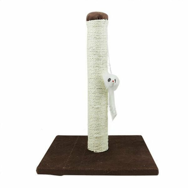 Tiragraffi Reverse T Colonna con Topino Grattatoio Nobleza marrone