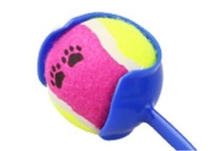 Ultra grip ball launcher pallina