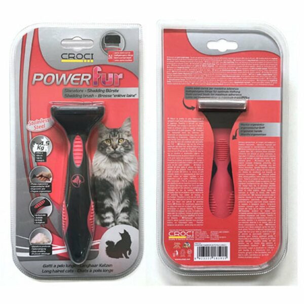 Croci Powerfur Slanatore per Gatti a Pelo Lungo Small