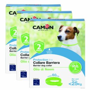 Camon Collare Barriera Olio di Neem 3 Confezioni