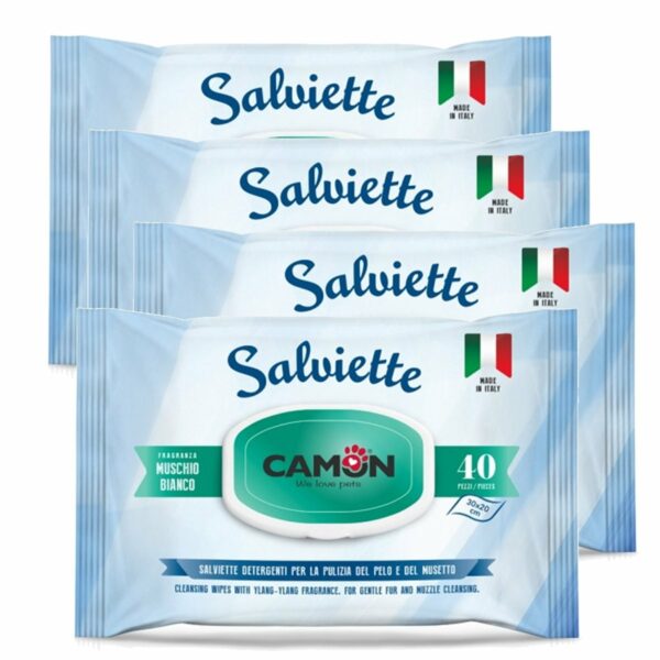 Salviette Igieniche al Muschio Bianco Multipack