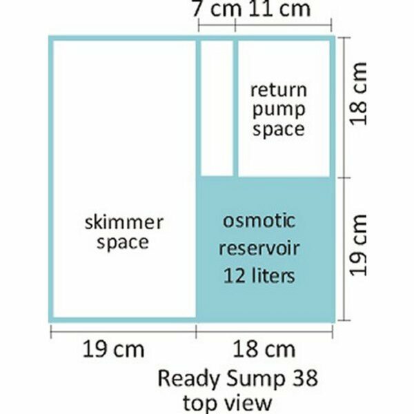 Blau Aquaristic Ready Sump 38 Acquario Marino