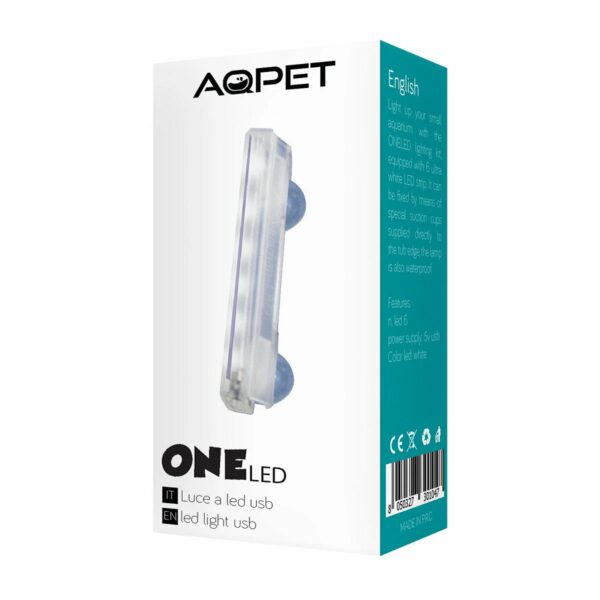 Aqpet Lampada One LED Bianco per Acquario
