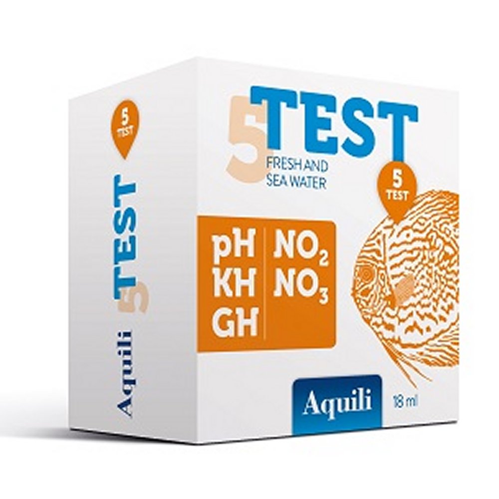 Aquili Test 5 in 1 per Acquario Dolce e Marino - Ulisse Quality Shop