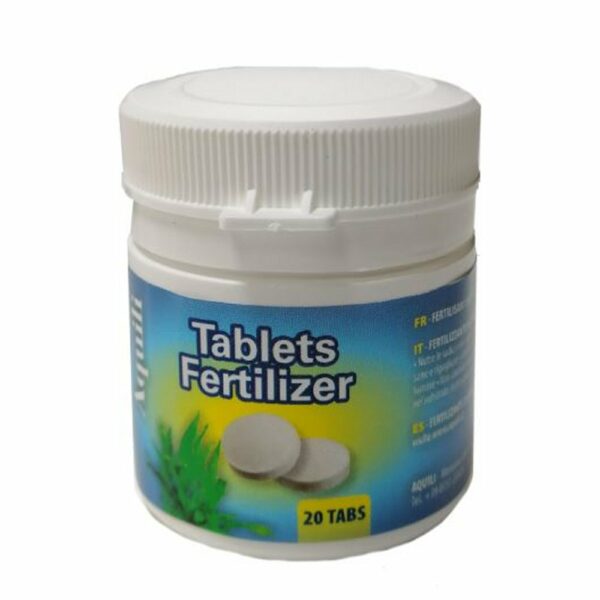 Aquili Tablets Fertilizer è un Fertilizzante per Acquario studiato per le radici – 20 tabs