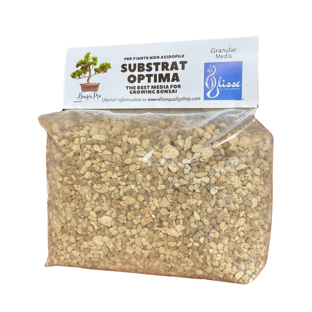Ulisse® BonsaiPro Pumex Optima, Pomice Lavata e Setacciata 4‑8 mm, Substrato Inerte per Bonsai, Terriccio Drenante e Poroso, per Ogni tipo di Pianta, Radici Forti Granulometria Media